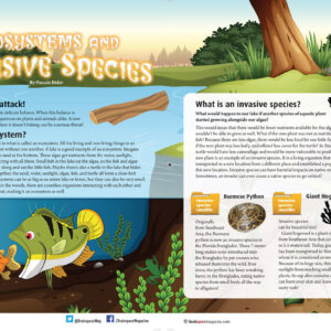 ECOSYSTEMS AND INVASIVE SPECIES ARTICLE