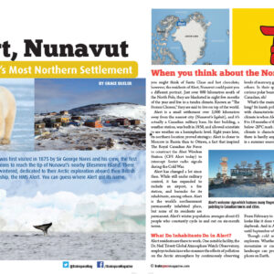 ALERT, NUNAVUT ARTICLE