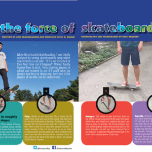 THE FORCE OF SKATEBOARDING ARTICLE