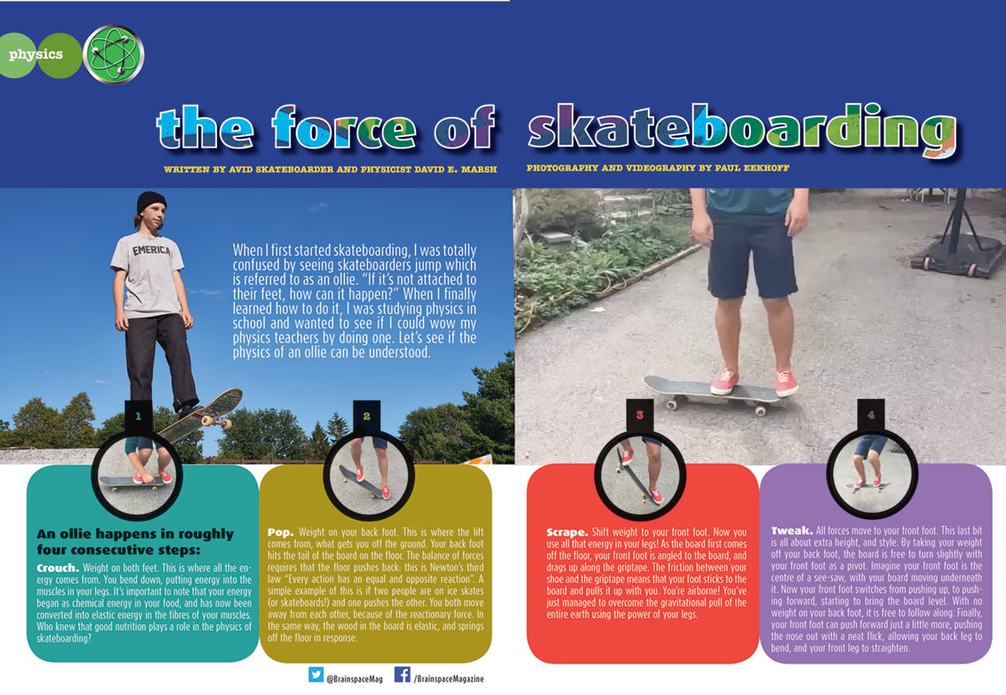 THE FORCE OF SKATEBOARDING ARTICLE