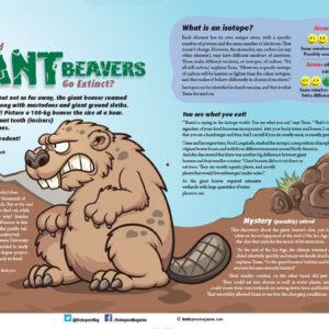 WHY DID GIANT BEAVERS GO EXTINCT