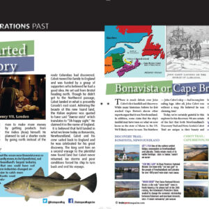 UNCHARTED TERRITORY ARTICLE - BONAVISTA OR CAPE BRETON