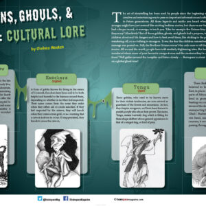 GOBLINS, GHOULS, AND GHOSTS: CULTURAL LORE