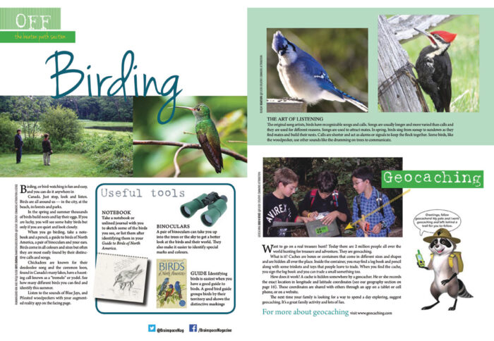 BIRDING ARTICLE