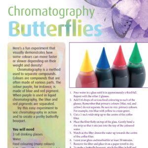 CHROMATOGRAPHY BUTTERFLIES ARTICLE