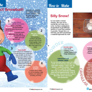 HOW TO MAKE - THE PERFECT SNOWBALL, SILLY SNOW