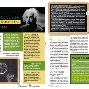 A NEW PARTICLE NEEDS NEW EINSTEINS ARTICLE