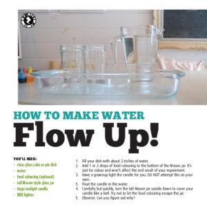 HOW TO MAKE WATER FLOW UP!
