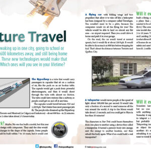 Future Travel article