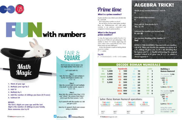 FUN with Numbers article