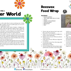 DIY Activities For A Better World: Beeswax Food Wrap article