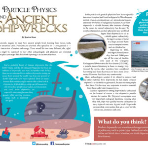 Particle Physics and Ancient Shipwrecks article